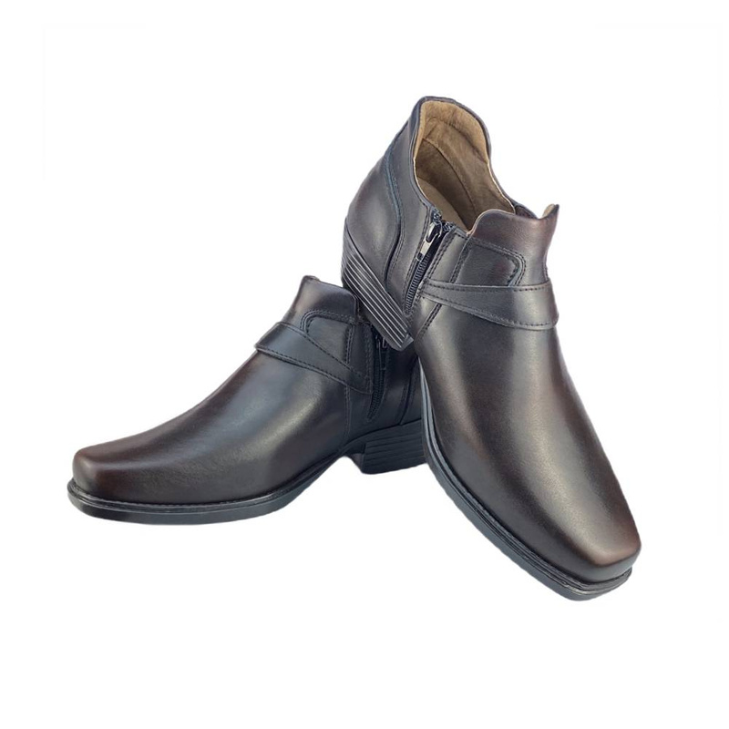 Bottes de cowboy élévatrices LUCIANO + 8 CM pour hommes