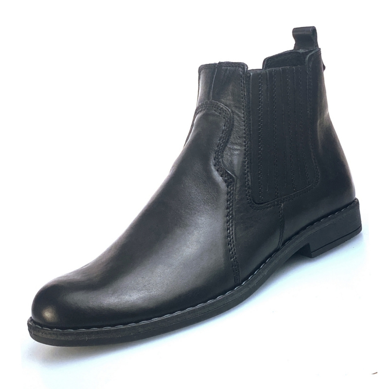 Chaussures d'ascenseur NEGRO + 5 CM pour hommes 