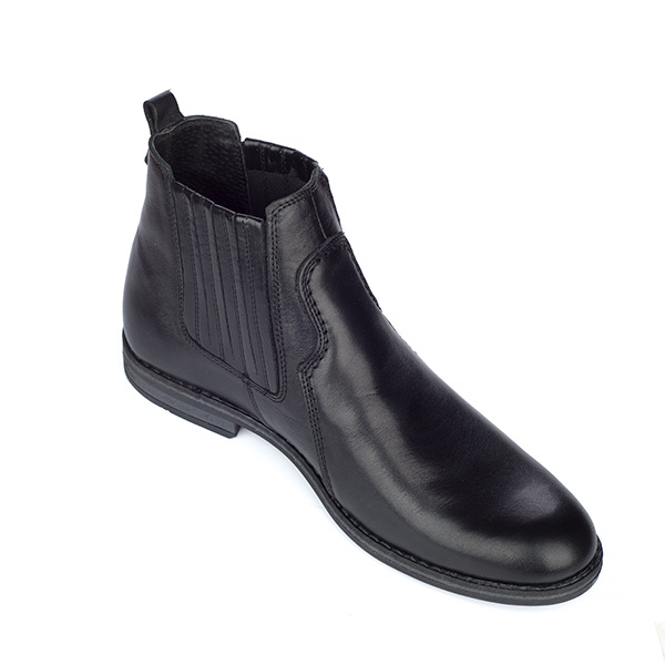 Chaussures d'ascenseur NEGRO + 5 CM pour hommes 