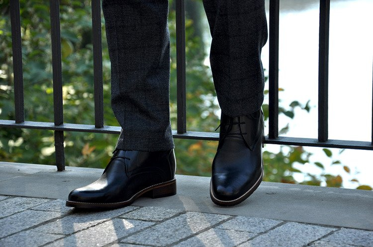 Chaussures élévatrices homme PONZA + 7CM Dernières pièces !