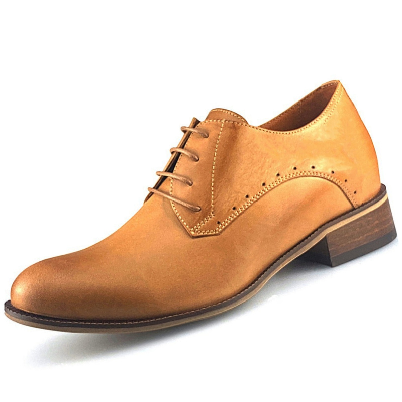 PIANCENZA + 7CM chaussures d'ascenseur pour hommes