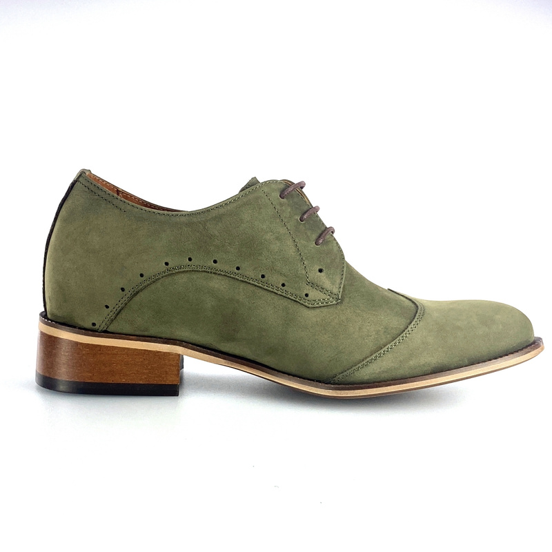 VERDE + chaussures élévatrices 7CM pour hommes
