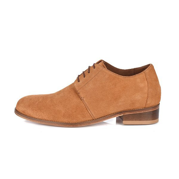 Souliers élévateurs SONDRIO homme sur semelle cuir + 7CM