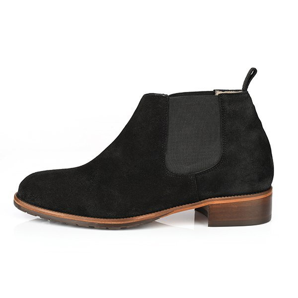 Chaussures d'ascenseur NERO + 7CM pour hommes