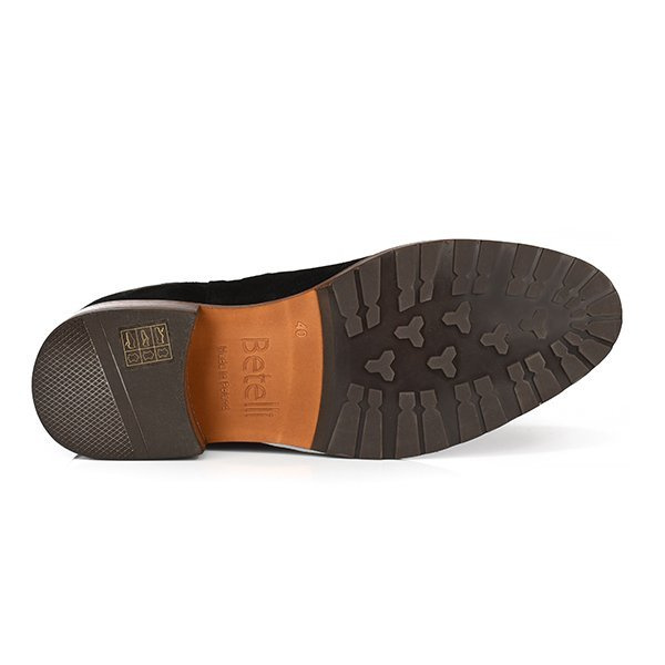 Chaussures d'ascenseur NERO + 7CM pour hommes